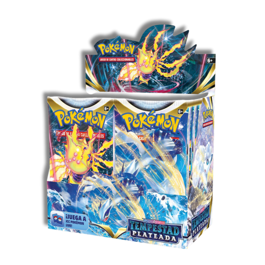 Caja de 36 Sobres de Tempestad Plateada - Español 🇪🇸